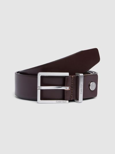Calvin Klein Táskák & Kiegészítők HU551293 | Calvin Klein Bőr Férfi Öv Kávé
